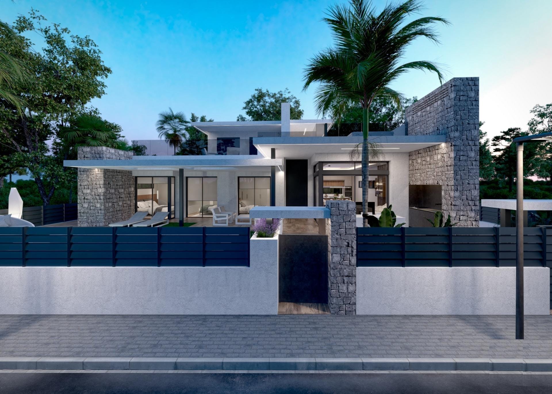 New Build 3 Bedroom Independent Villa with Private Pool, Basement and Solarium for Sale in Santa Rosalia Resort, Murcia