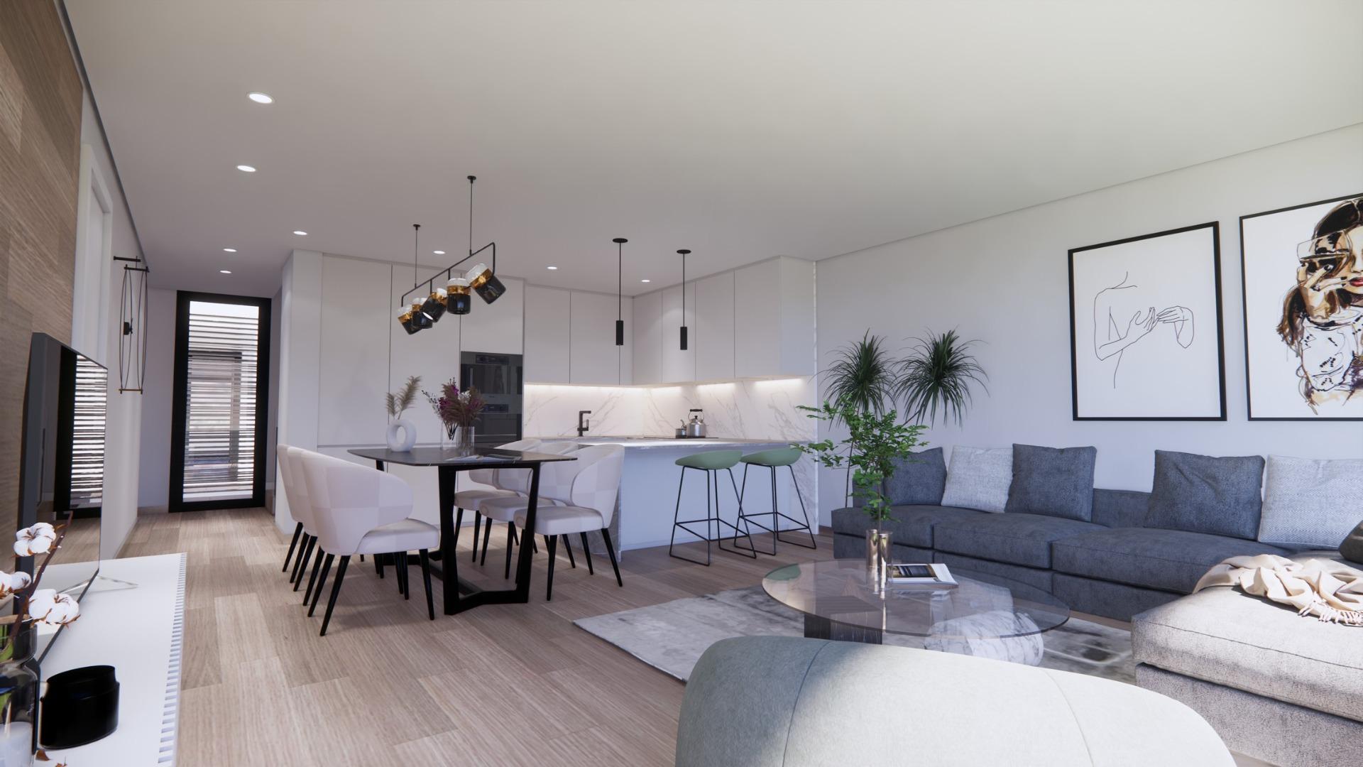 New Build Villas with Basement for Sale in Santa Rosalia Lake & Life Resort, Murcia