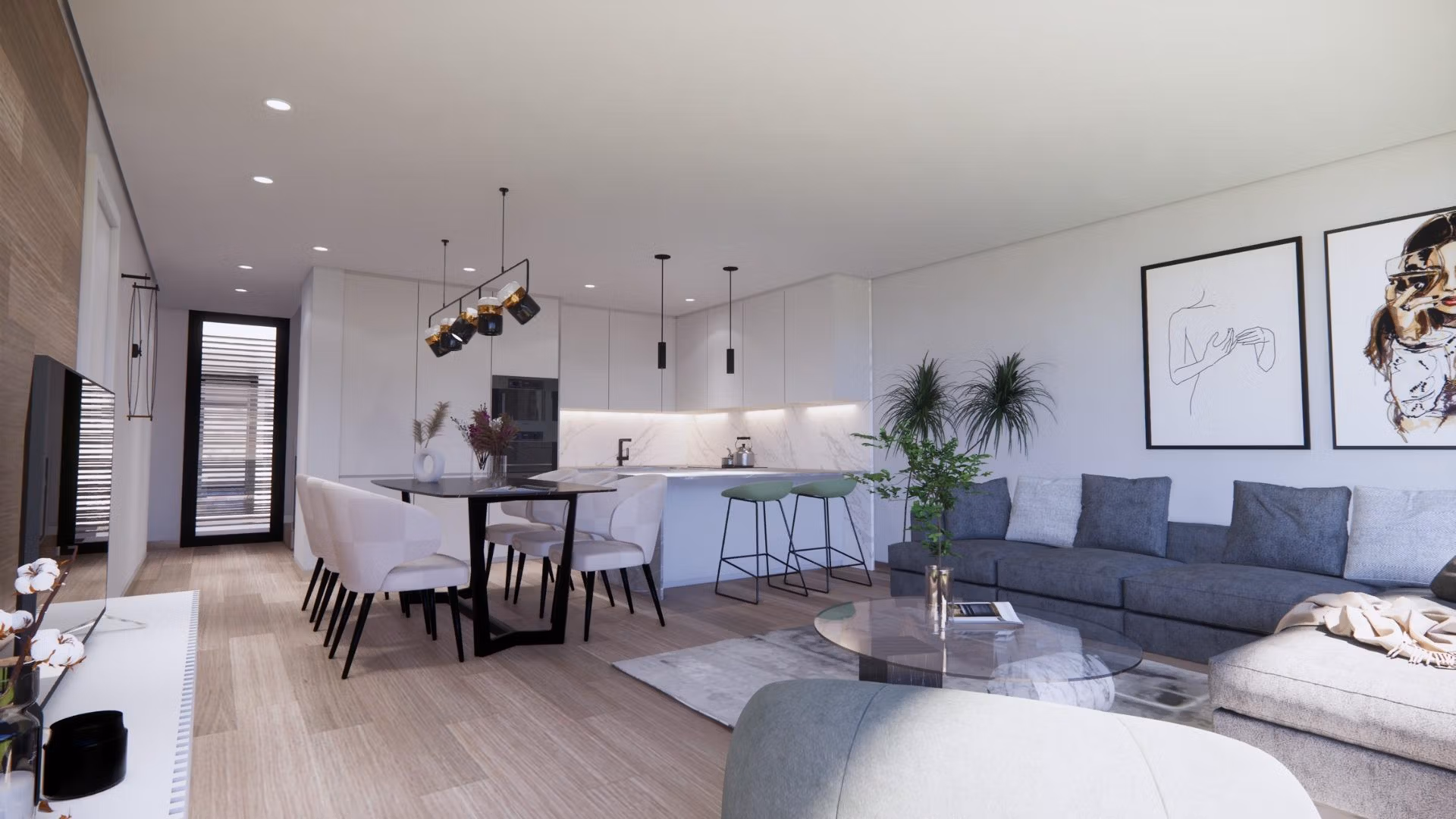Villas de nueva construcción con sótano en venta en Santa Rosalia Lake & Life Resort, Murcia