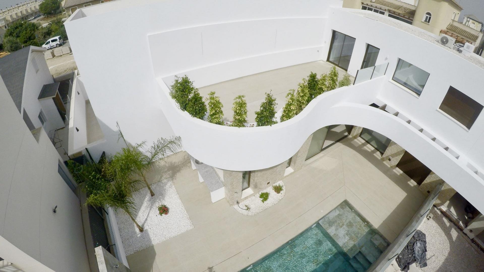 NEW-BUILD-VILLAS-NEAR-ROJALES-22 Modern New Build 4 Bedroom Corner Villa with Private Pool for Sale near Rojales, Costa Blanca