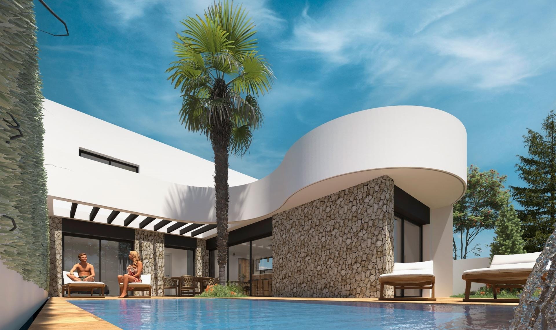 NEW-BUILD-VILLAS-NEAR-ROJALES-25 Modern New Build 4 Bedroom Corner Villa with Private Pool for Sale near Rojales, Costa Blanca