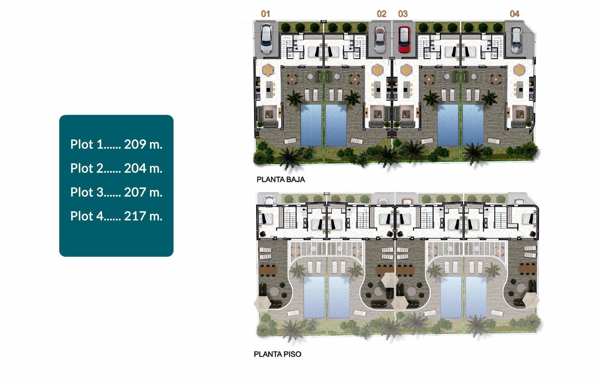 NEW-BUILD-VILLAS-NEAR-ROJALES-30 Modern New Build 4 Bedroom Corner Villa with Private Pool for Sale near Rojales, Costa Blanca