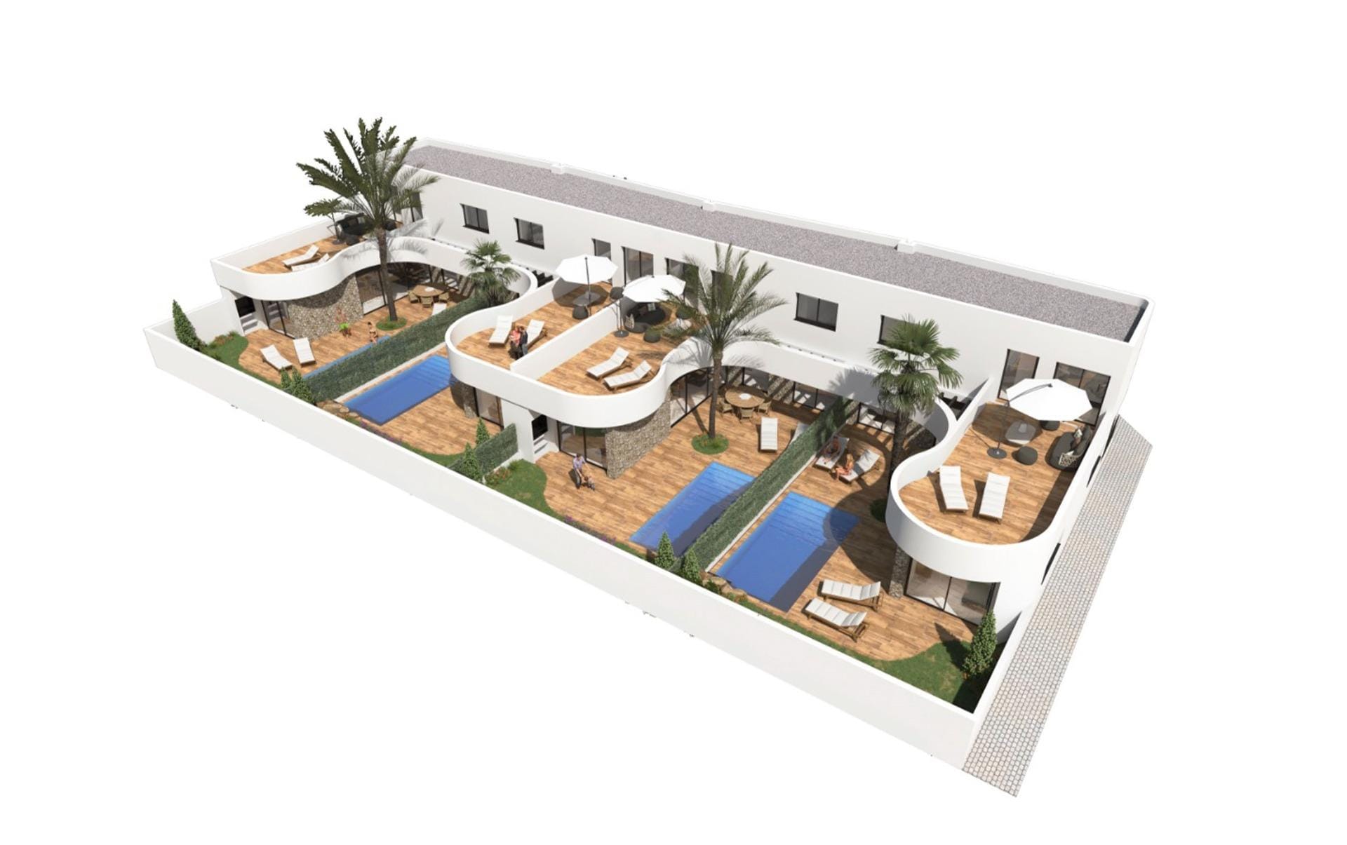 NEW-BUILD-VILLAS-NEAR-ROJALES-31 Modern New Build 4 Bedroom Corner Villa with Private Pool for Sale near Rojales, Costa Blanca