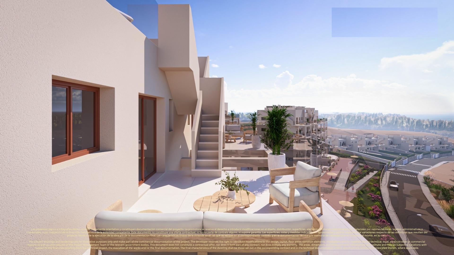 New Build 3 bedroom Penthouse Apartments for Sale in Corvera Hills Golf, Murcia