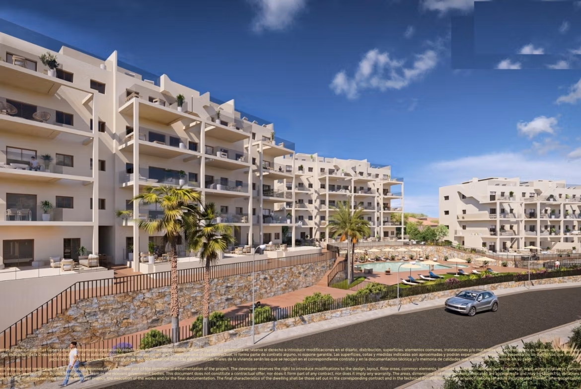 New-Build-Apartments-and-Semi-Detached-Villas-in-Corvera-Hills-Golf-Murcia-1 New Build 2 and 3 bedroom Apartments for Sale in Corvera Hills Golf, Murcia, Spain