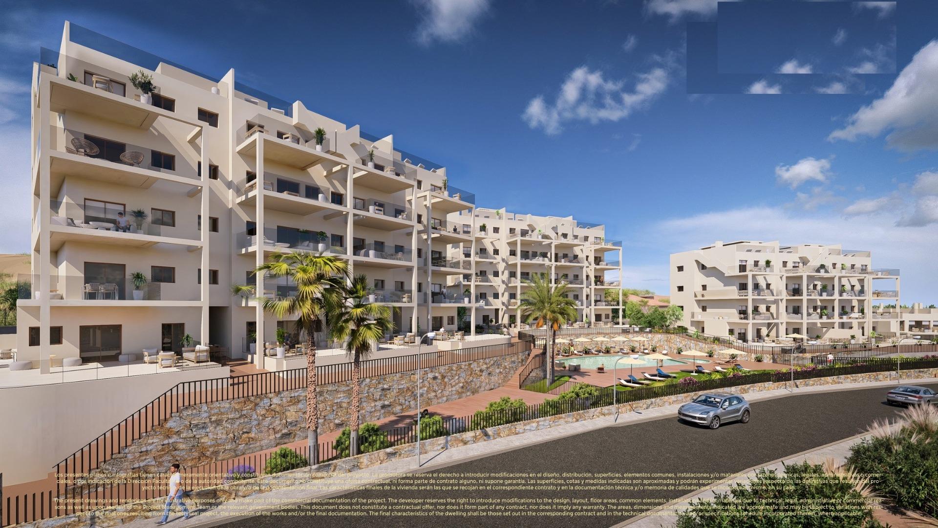 New Build 2 and 3 bedroom Apartments for Sale in Corvera Hills Golf, Murcia, Spain