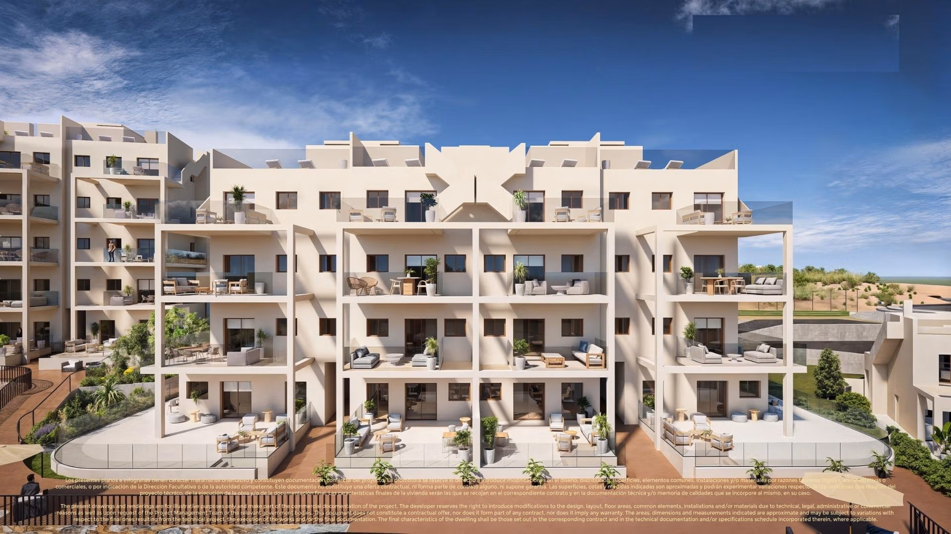 New-Build-Apartments-and-Semi-Detached-Villas-in-Corvera-Hills-Golf-Murcia-16 New Build 2 and 3 bedroom Apartments for Sale in Corvera Hills Golf, Murcia, Spain