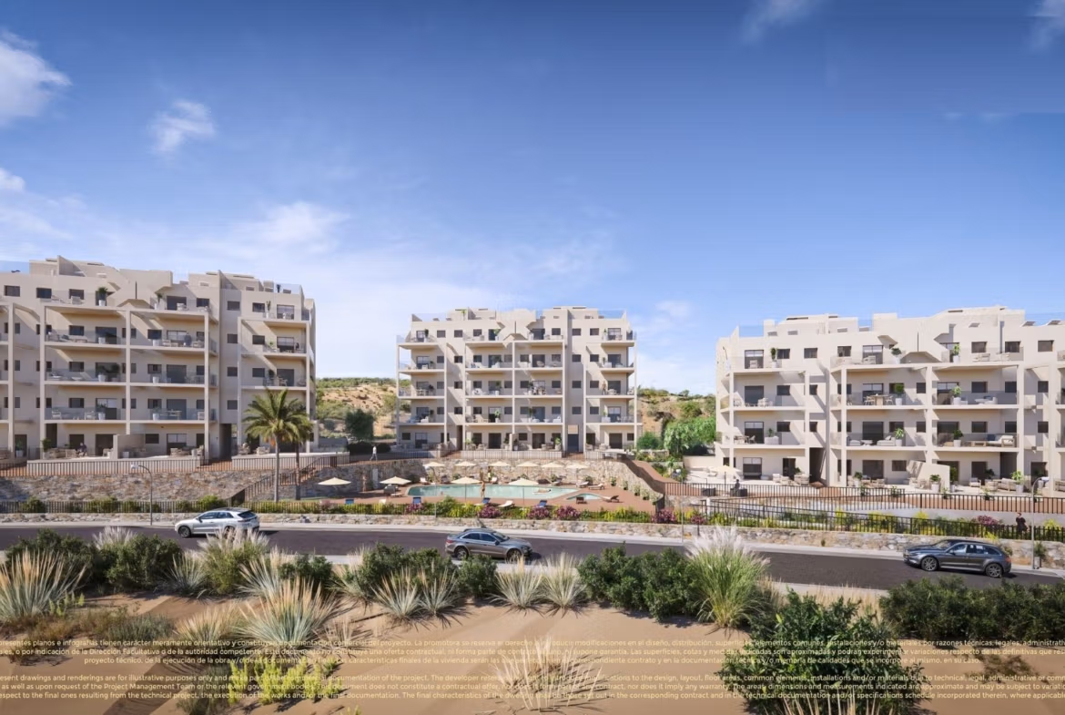 New-Build-Apartments-and-Semi-Detached-Villas-in-Corvera-Hills-Golf-Murcia-17 New Build 2 and 3 bedroom Apartments for Sale in Corvera Hills Golf, Murcia, Spain