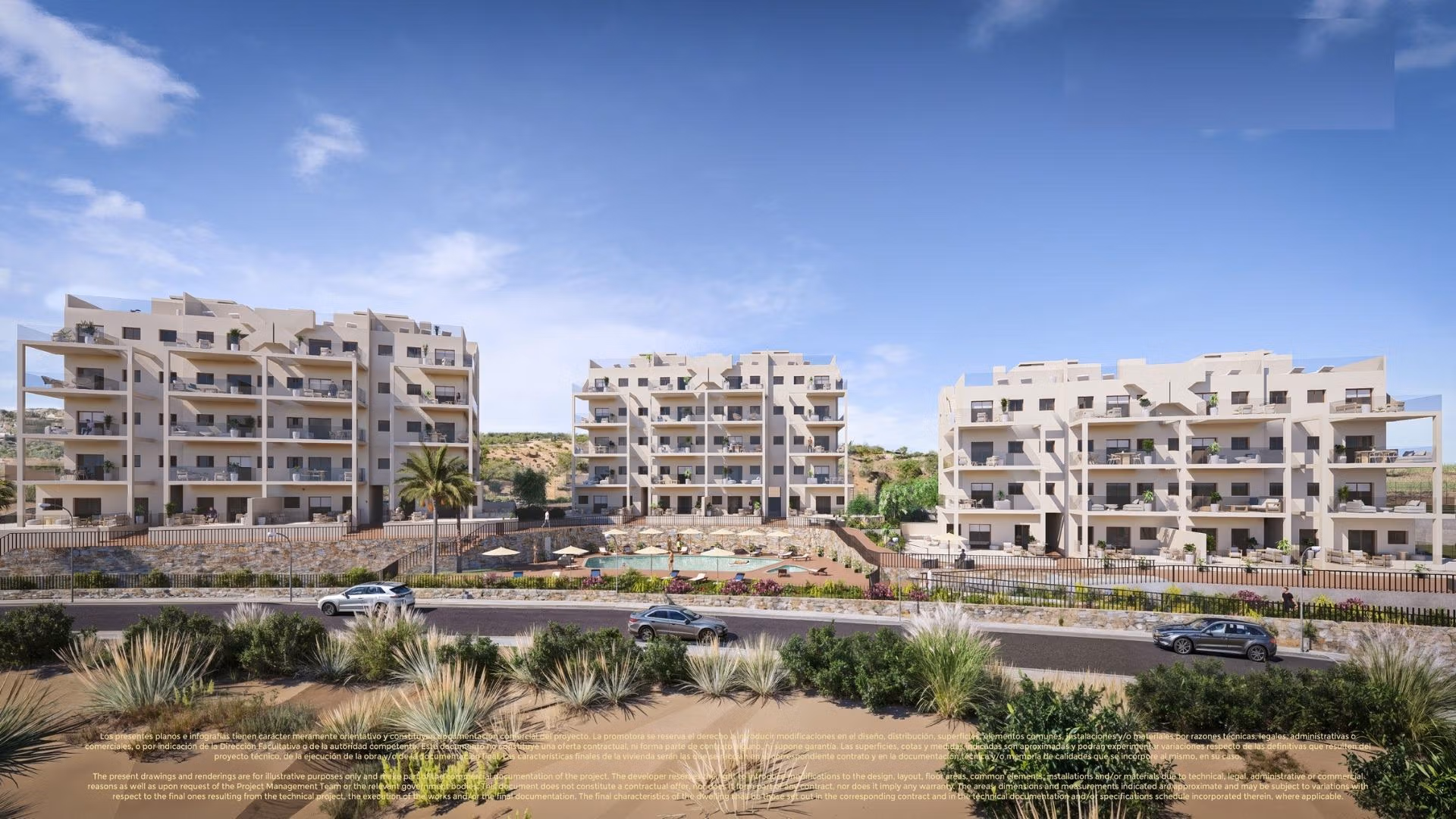 New-Build-Apartments-and-Semi-Detached-Villas-in-Corvera-Hills-Golf-Murcia-17 New Build 2 and 3 bedroom Apartments for Sale in Corvera Hills Golf, Murcia, Spain