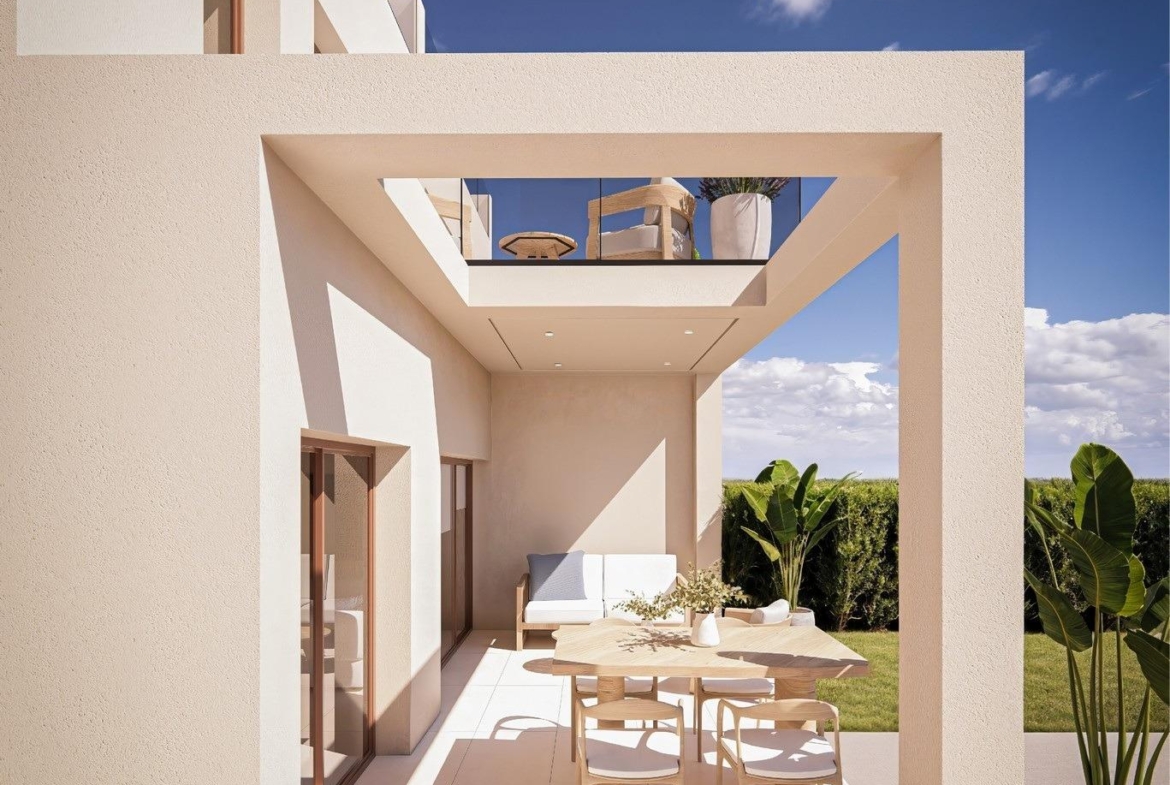 New Build Semi-Detached Villas for Sale in Corvera Hills Golf, Murcia