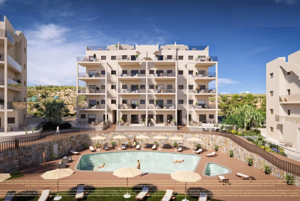 New-Build-Apartments-and-Semi-Detached-Villas-in-Corvera-Hills-Golf-Murcia-2 New Build 2 and 3 bedroom Apartments for Sale in Corvera Hills Golf, Murcia, Spain