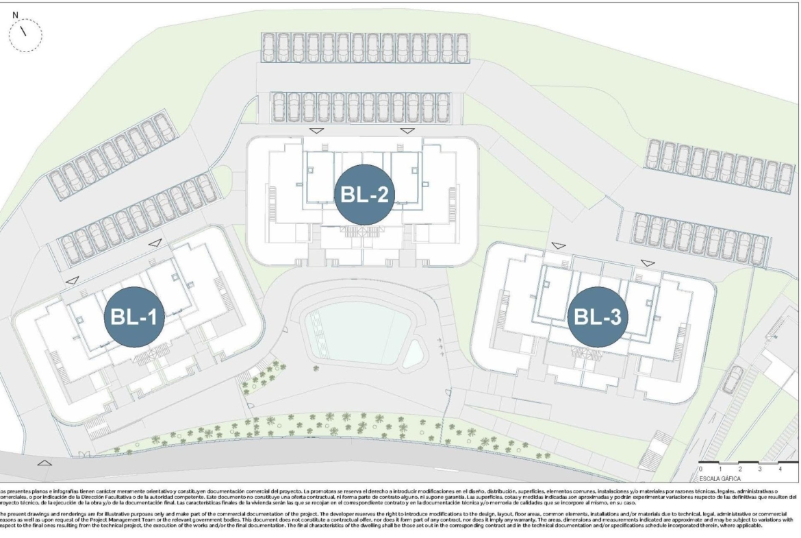 New Build 2 and 3 bedroom Apartments for Sale in Corvera Hills Golf, Murcia, Spain