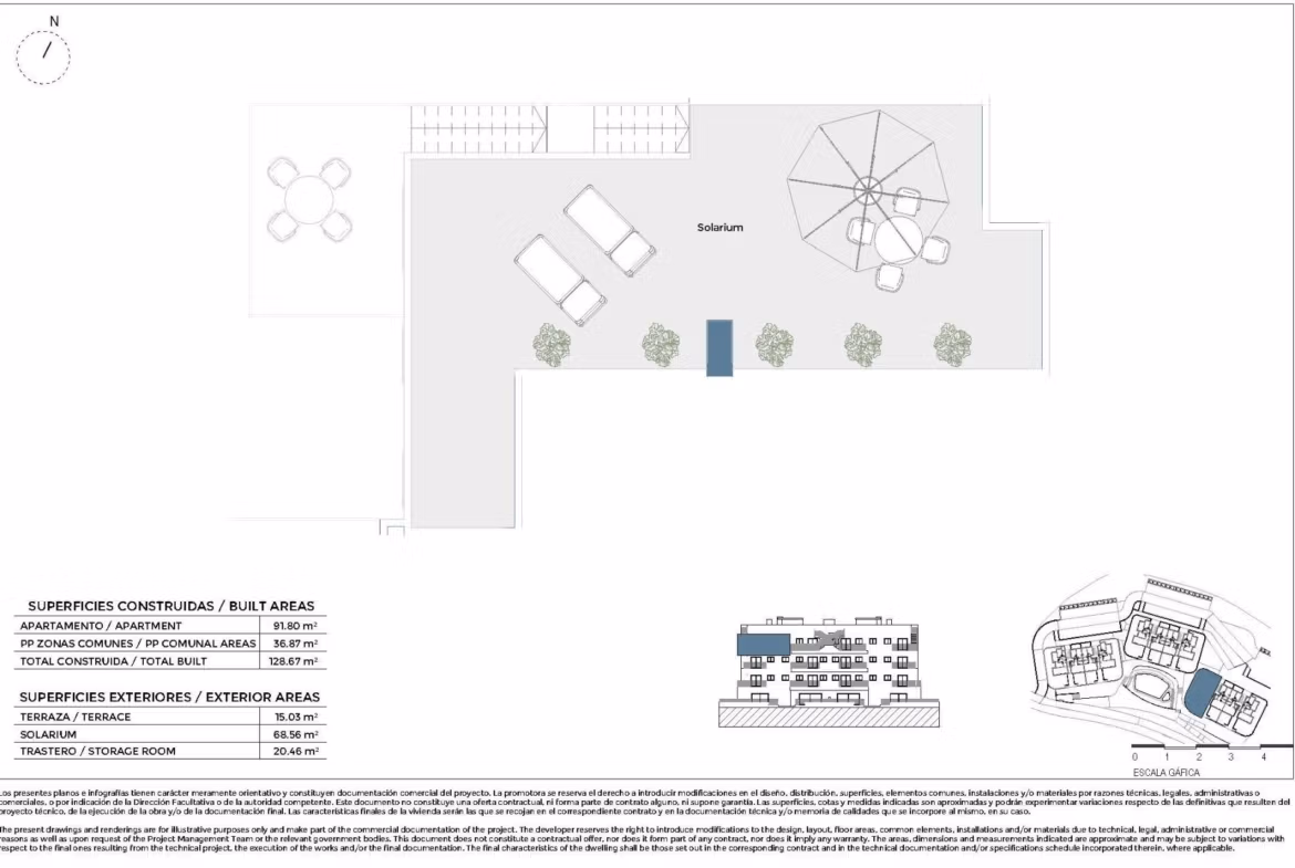 New-Build-Apartments-and-Semi-Detached-Villas-in-Corvera-Hills-Golf-Murcia-22 New Build 3 bedroom Penthouse Apartments for Sale in Corvera Hills Golf, Murcia