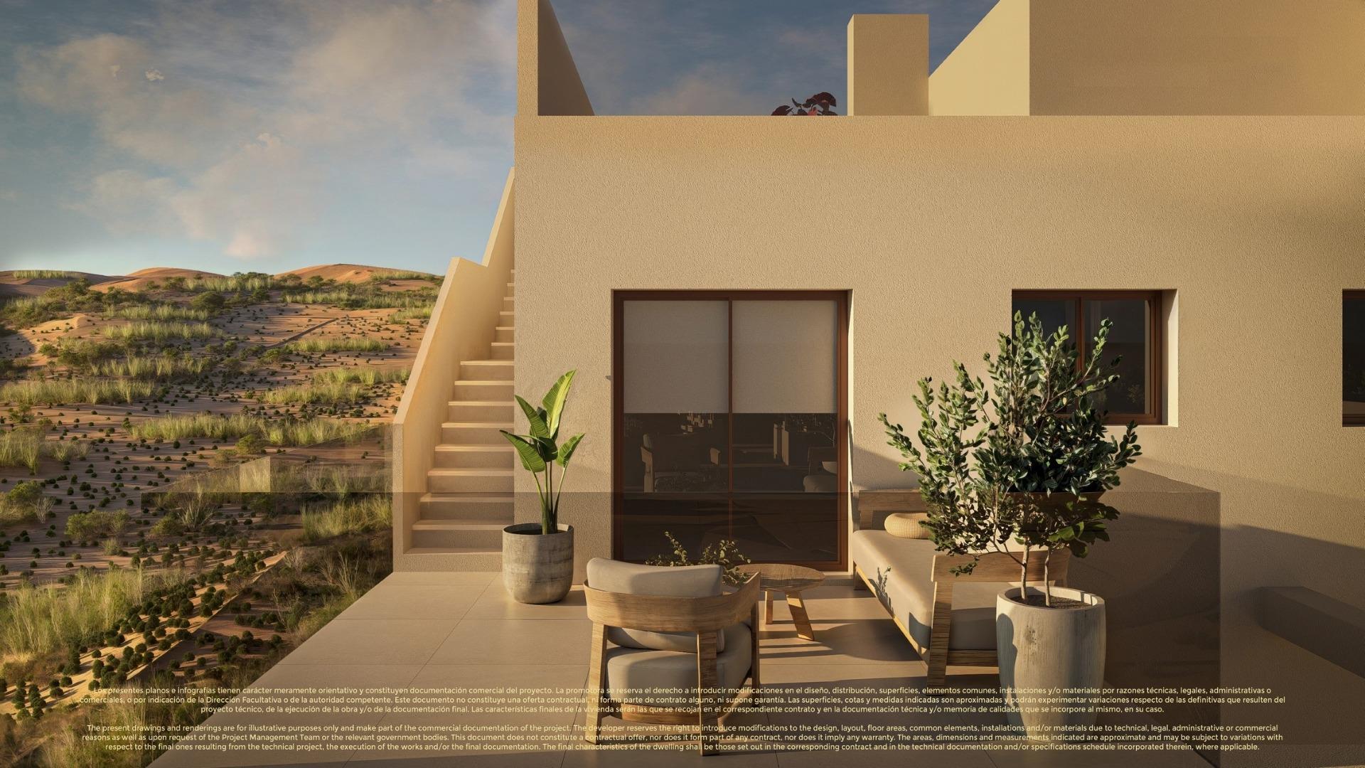 New Build Semi-Detached Villas for Sale in Corvera Hills Golf, Murcia