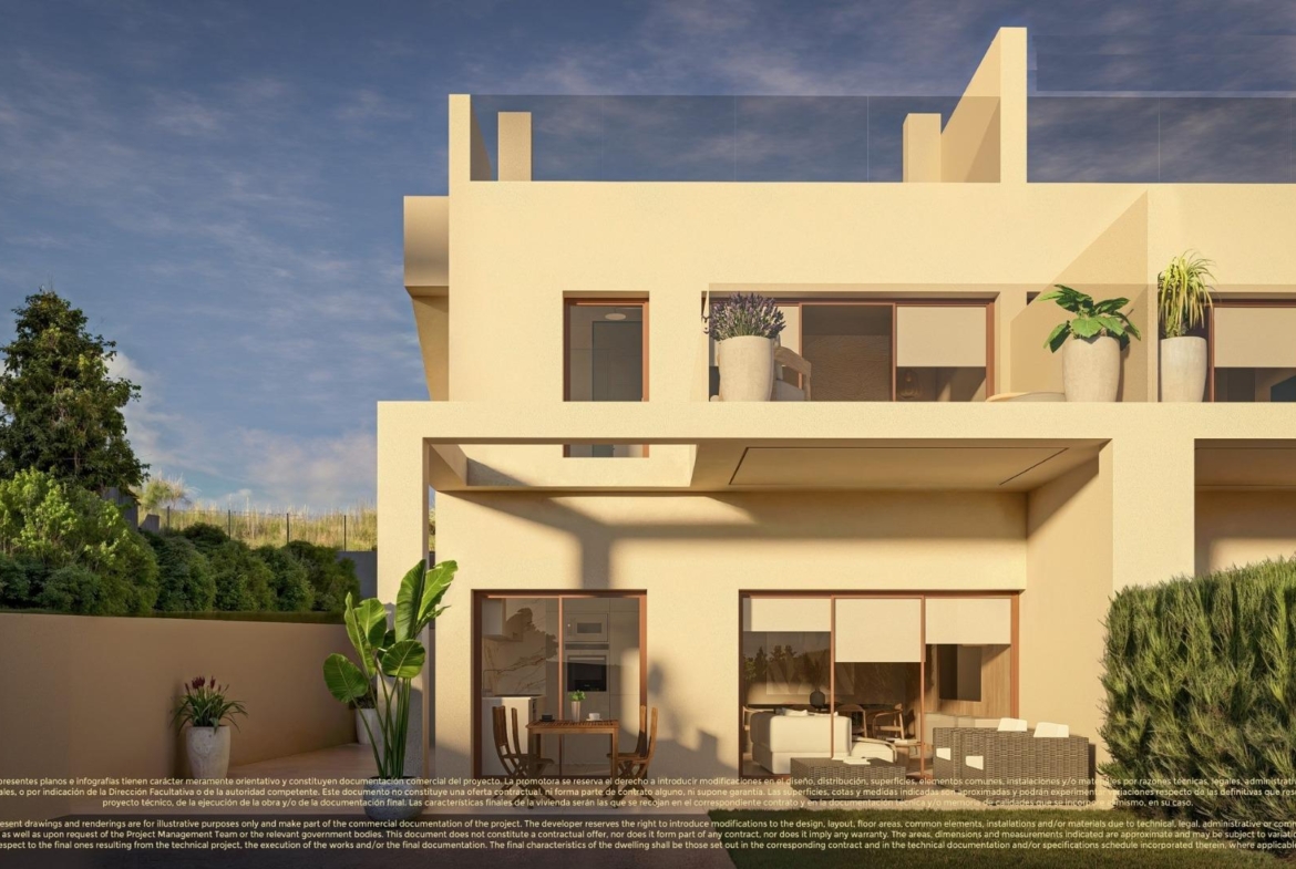 New Build 3 bedroom Apartments for Sale in Corvera Hills Golf, Murcia