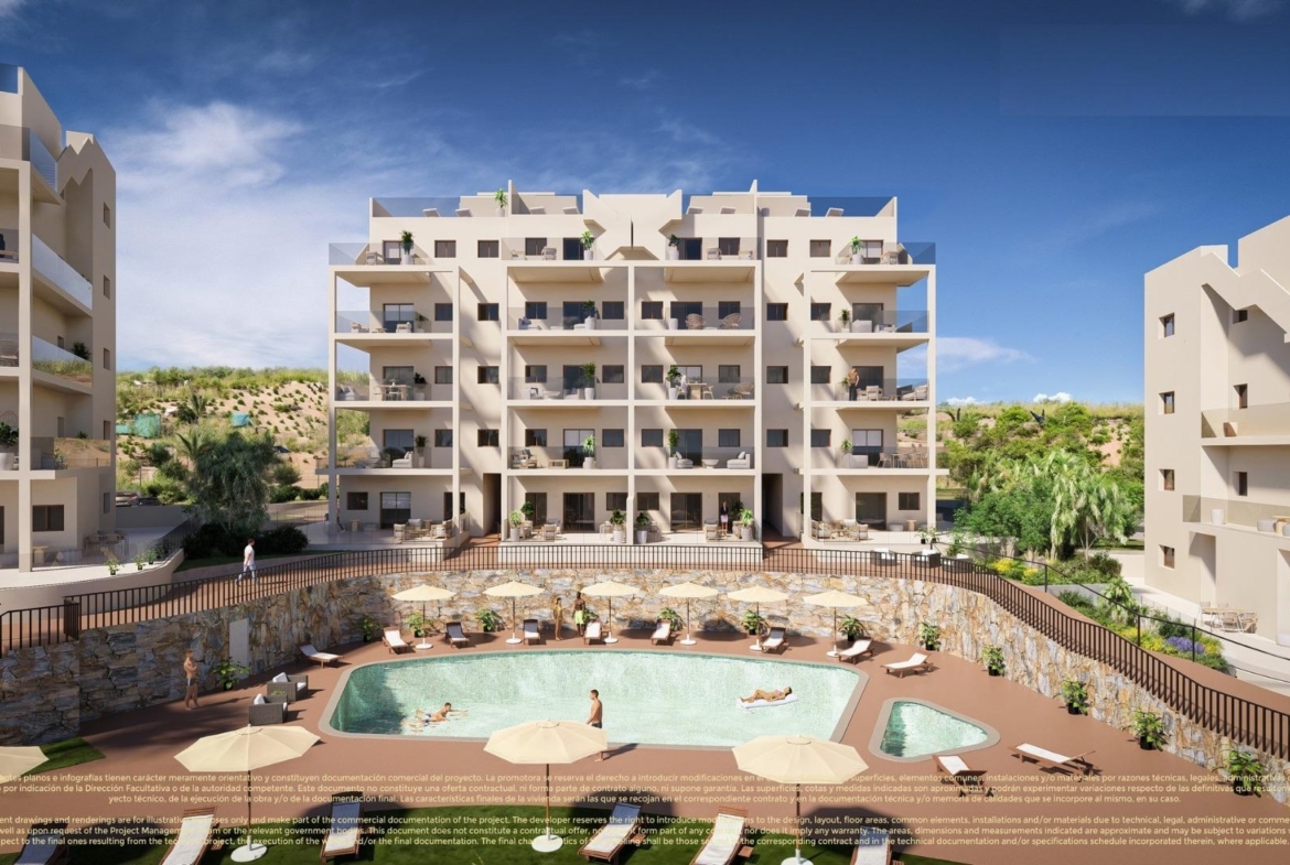 New Build 3 bedroom Penthouse Apartments for Sale in Corvera Hills Golf, Murcia