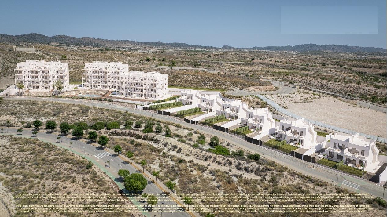 New Build 2 and 3 bedroom Apartments for Sale in Corvera Hills Golf, Murcia, Spain
