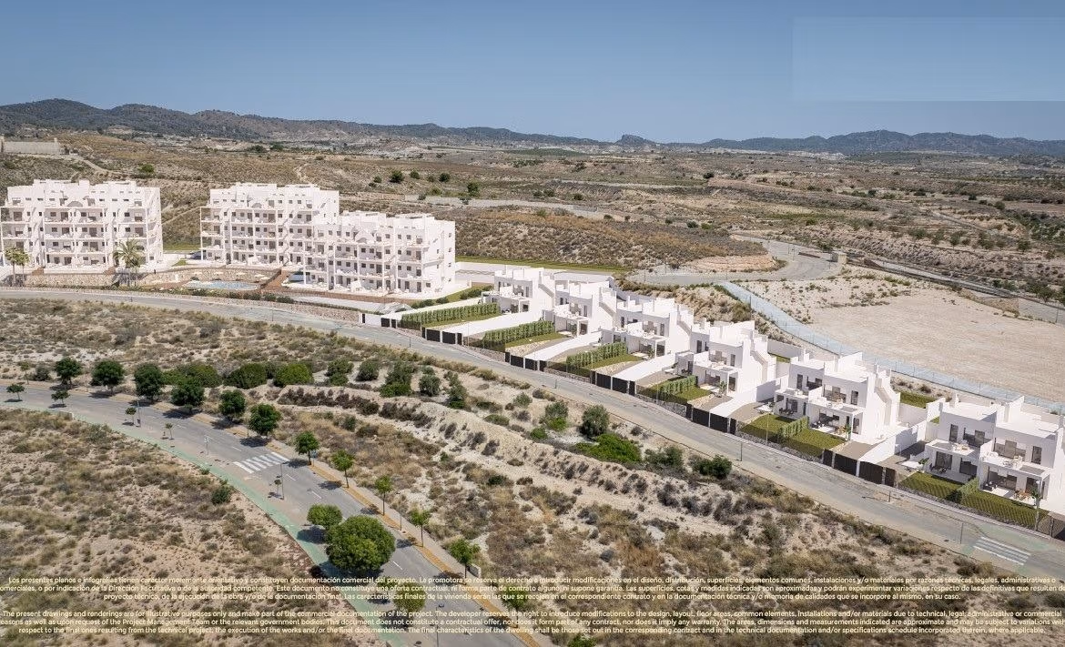 New-Build-Apartments-and-Semi-Detached-Villas-in-Corvera-Hills-Golf-Murcia-4 New Build 2 and 3 bedroom Apartments for Sale in Corvera Hills Golf, Murcia, Spain