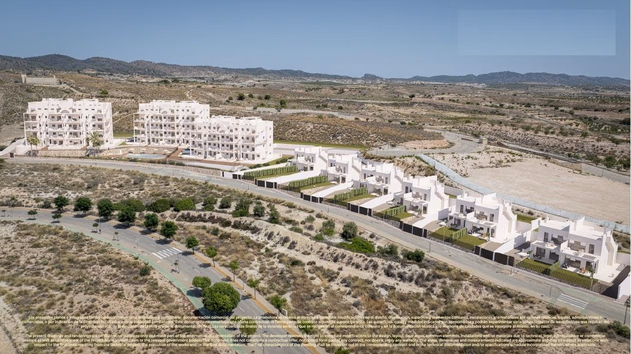New-Build-Apartments-and-Semi-Detached-Villas-in-Corvera-Hills-Golf-Murcia-4 New Build 2 and 3 bedroom Apartments for Sale in Corvera Hills Golf, Murcia, Spain
