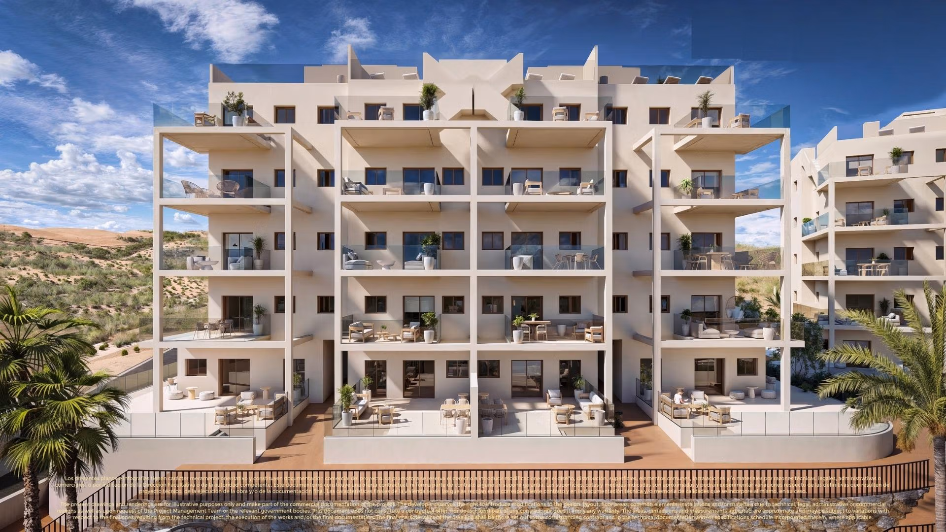 New-Build-Apartments-and-Semi-Detached-Villas-in-Corvera-Hills-Golf-Murcia-5 New Build 2 and 3 bedroom Apartments for Sale in Corvera Hills Golf, Murcia, Spain