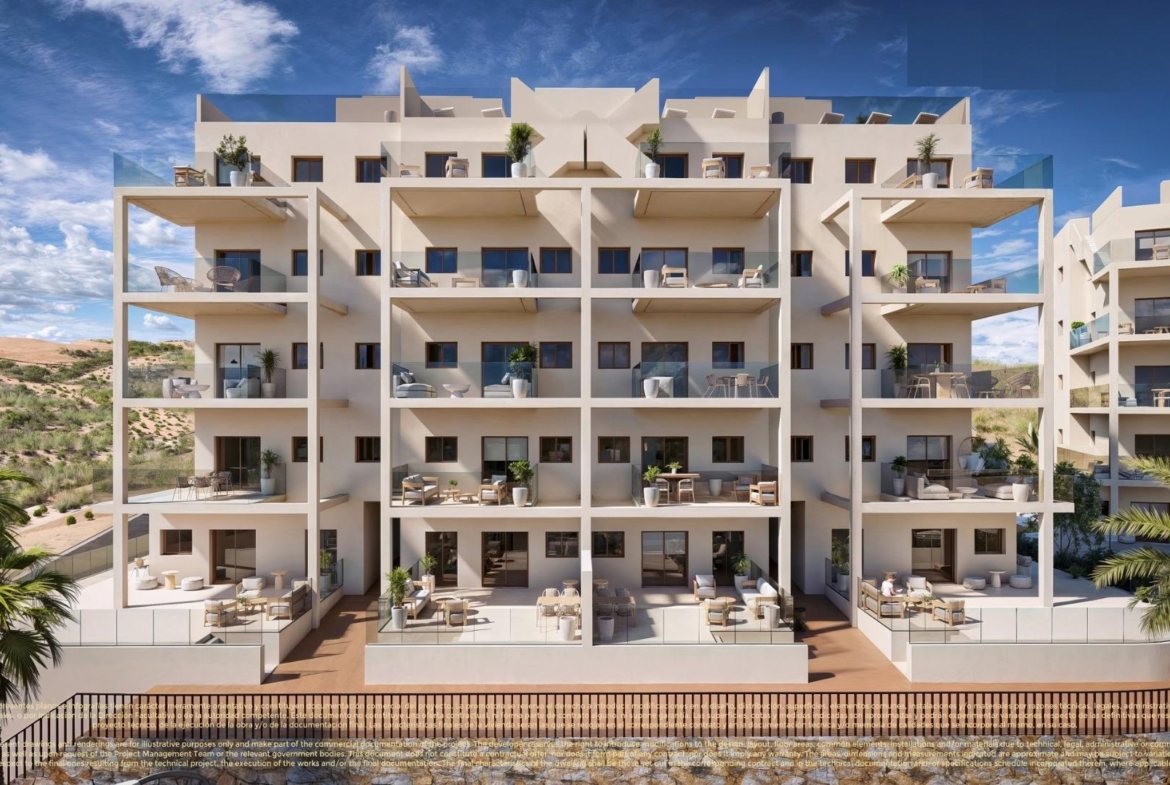 New Build 2 bedroom Penthouse Apartments for Sale in Corvera Hills Golf, Murcia