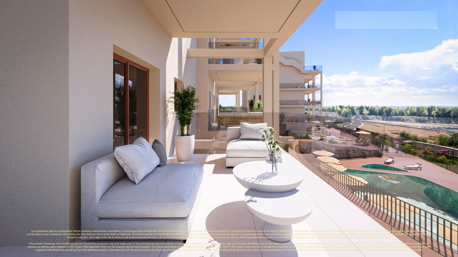 New-Build-Apartments-and-Semi-Detached-Villas-in-Corvera-Hills-Golf-Murcia-6 New Build 2 and 3 bedroom Apartments for Sale in Corvera Hills Golf, Murcia, Spain