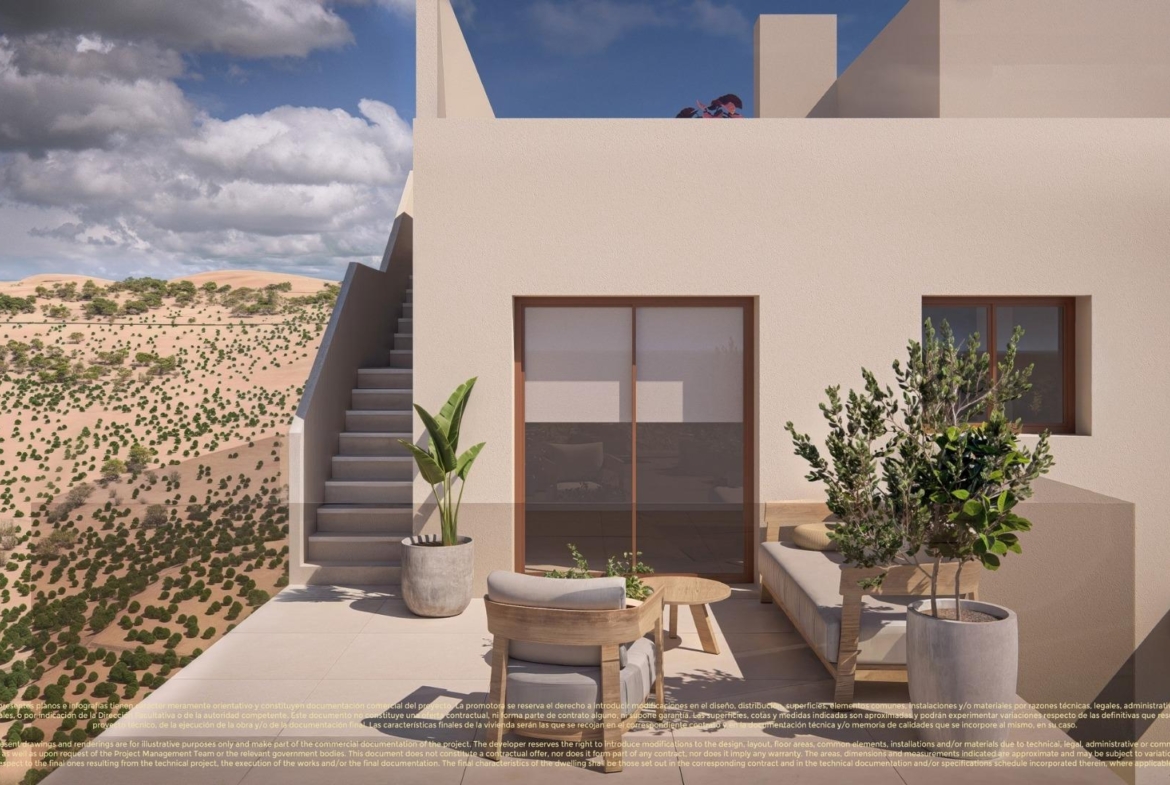 New Build 2 bedroom Penthouse Apartments for Sale in Corvera Hills Golf, Murcia