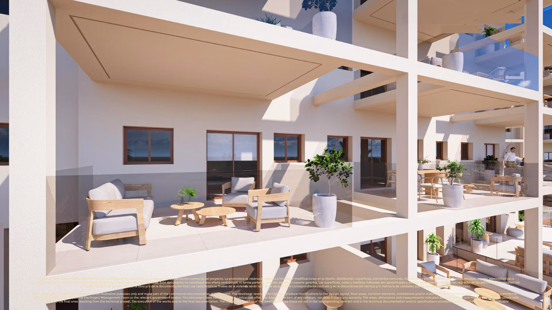New-Build-Apartments-and-Semi-Detached-Villas-in-Corvera-Hills-Golf-Murcia-7 New Build 2 and 3 bedroom Apartments for Sale in Corvera Hills Golf, Murcia, Spain