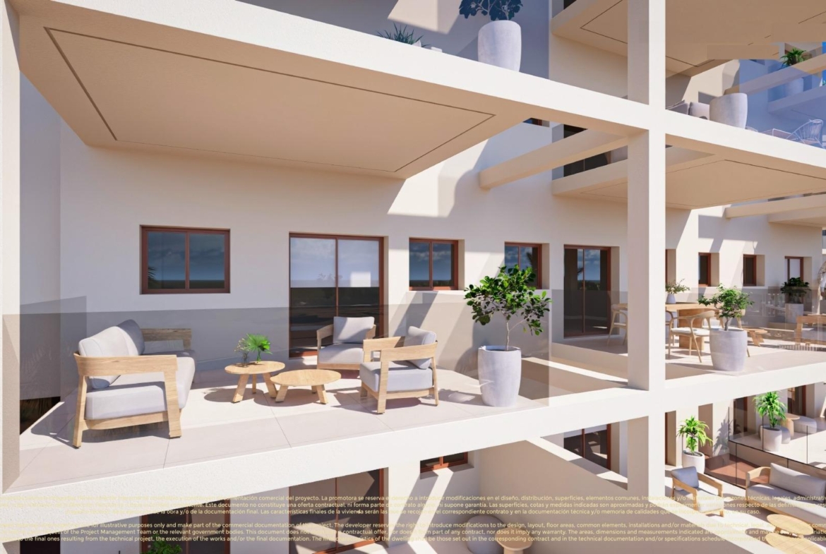 New Build 3 bedroom Apartments for Sale in Corvera Hills Golf, Murcia
