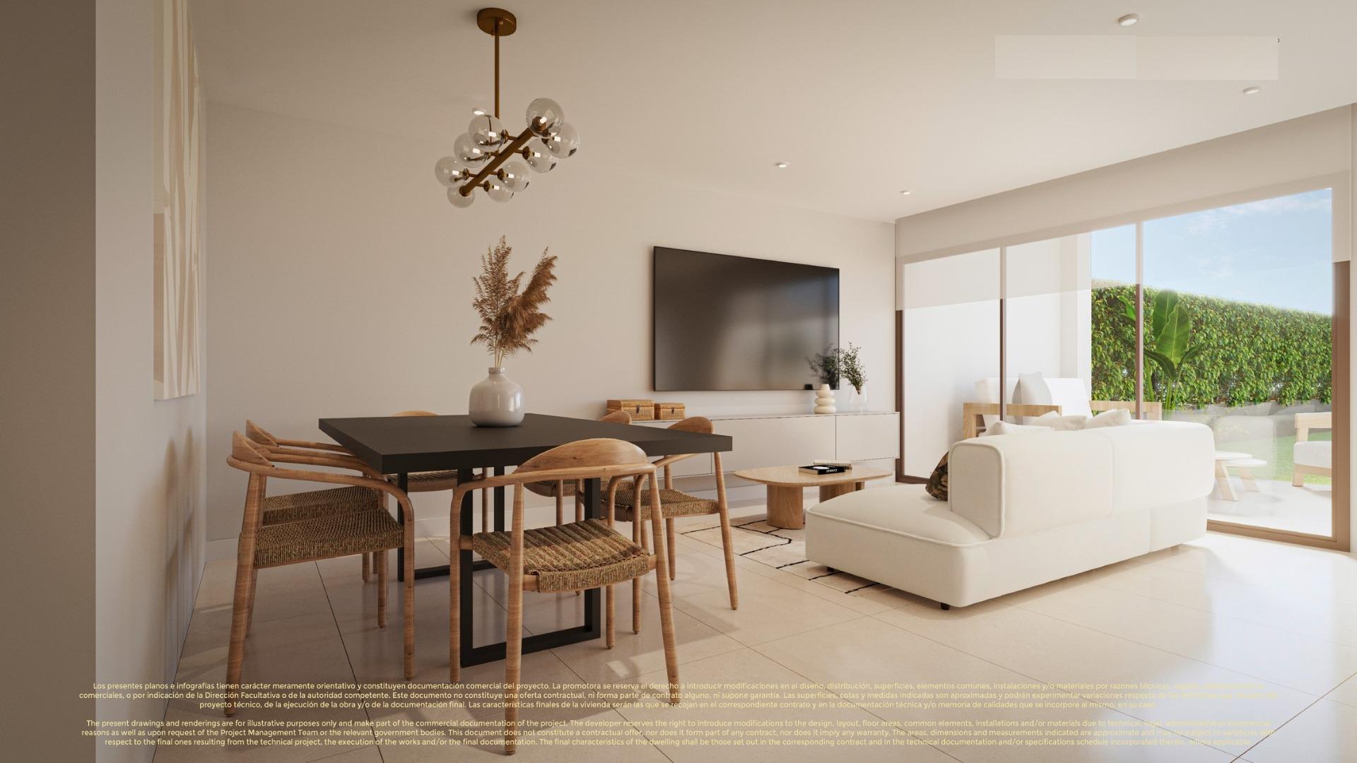 New-Build-Apartments-and-Semi-Detached-Villas-in-Corvera-Hills-Golf-Murcia-8 New Build 2 and 3 bedroom Apartments for Sale in Corvera Hills Golf, Murcia, Spain