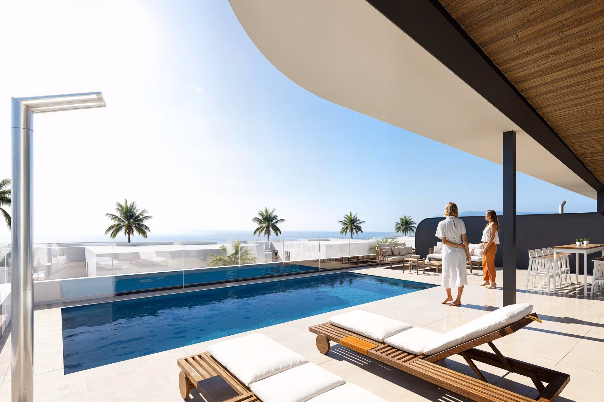 Second Phase: New Build 2 and 3 bedroom frontline golf Apartments for Sale in La Serena Golf, Los Alcázares