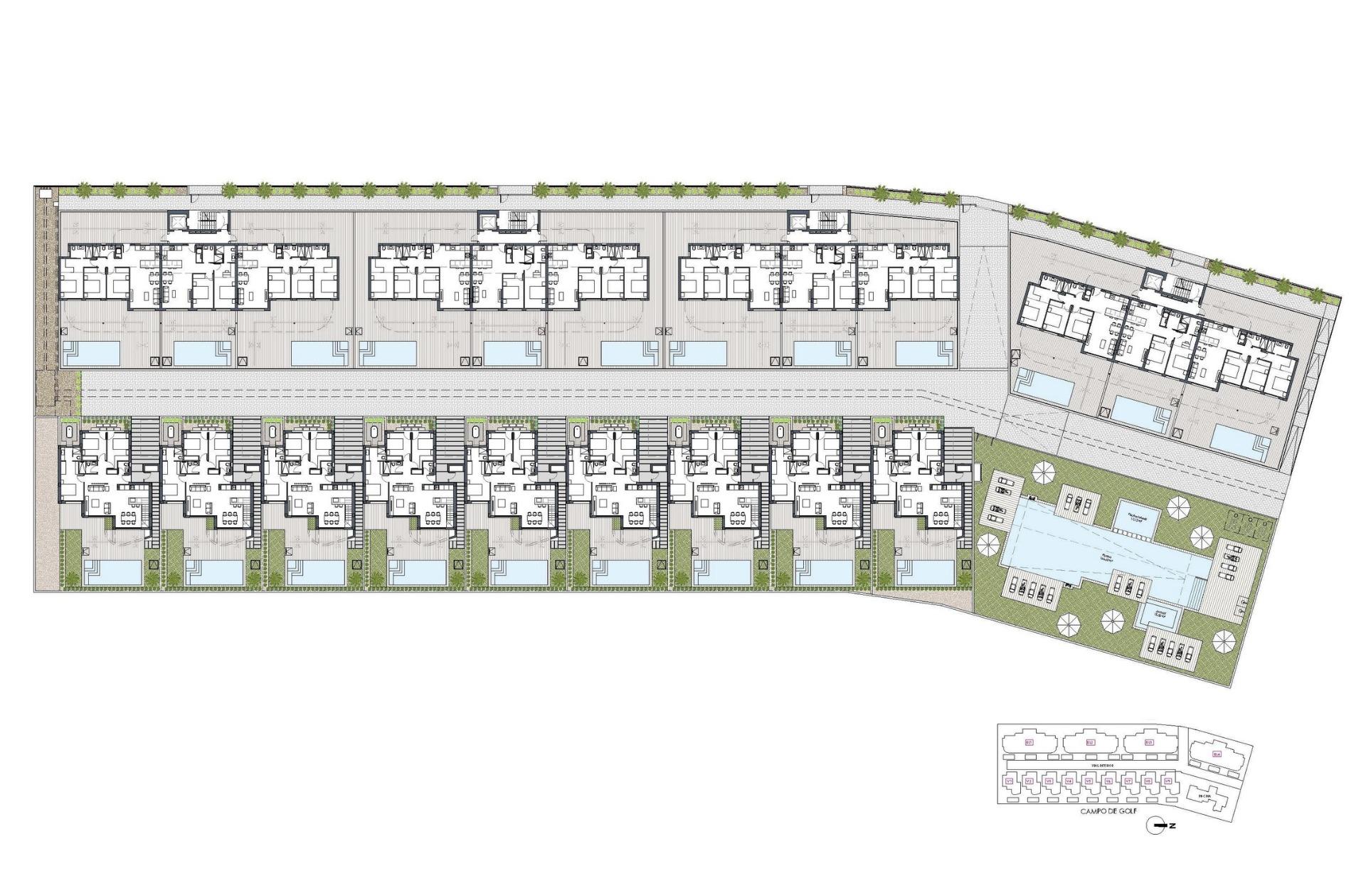 New-Build-Golf-Front-Apartments-and-Villas-in-La-Serena-Golf-Los-Alcazares-13 Second Phase: New Build 2 and 3 bedroom frontline golf Apartments for Sale in La Serena Golf, Los Alcázares