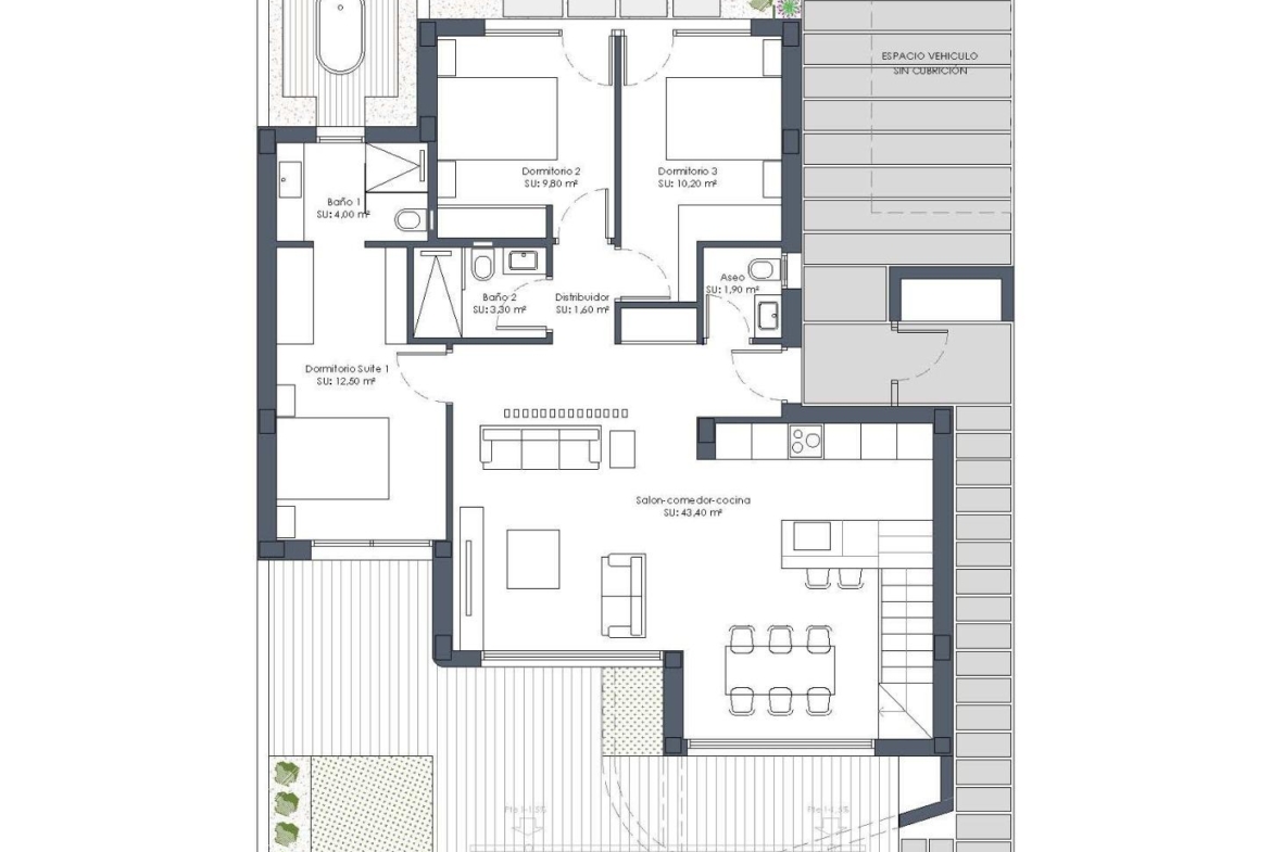 Modern Frontline Golf Villas with Private Pool for Sale in La Serena Golf, Los Alcázares