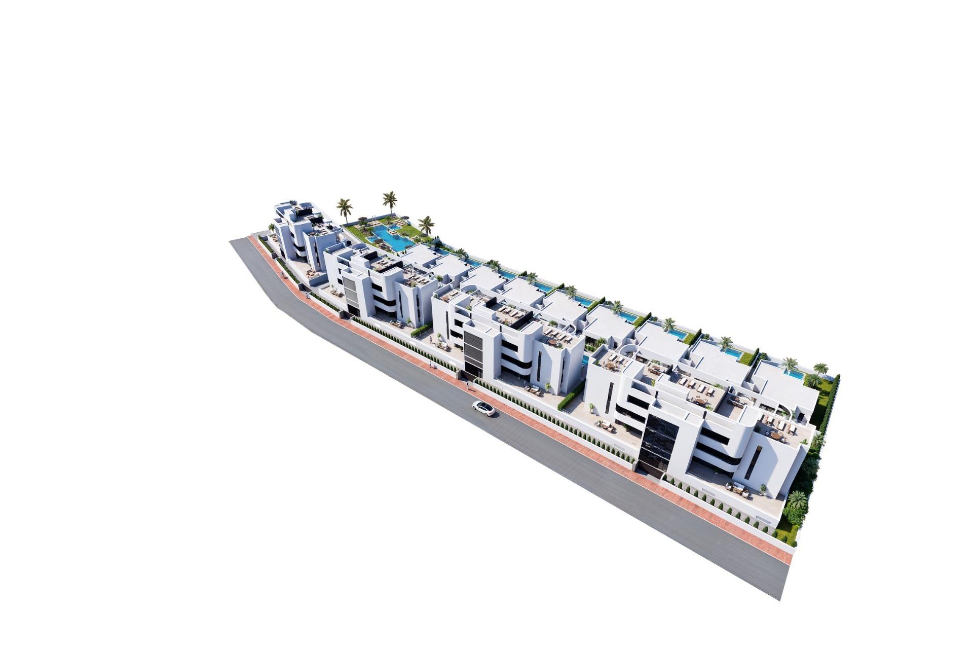 New-Build-Golf-Front-Apartments-and-Villas-in-La-Serena-Golf-Los-Alcazares-9 Second Phase: New Build 2 and 3 bedroom frontline golf Apartments for Sale in La Serena Golf, Los Alcázares