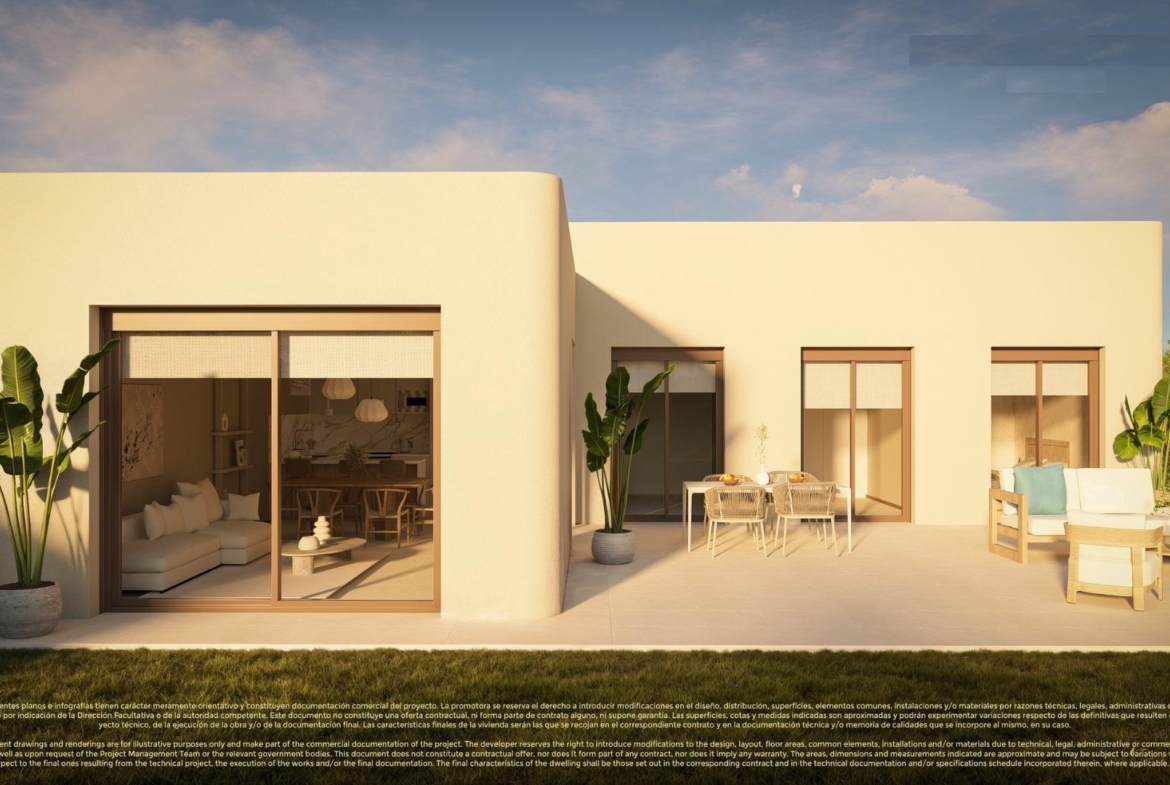 New Build 4 bedroom Frontline Golf Villas with Private Pool for Sale in Corvera Hills, Murcia