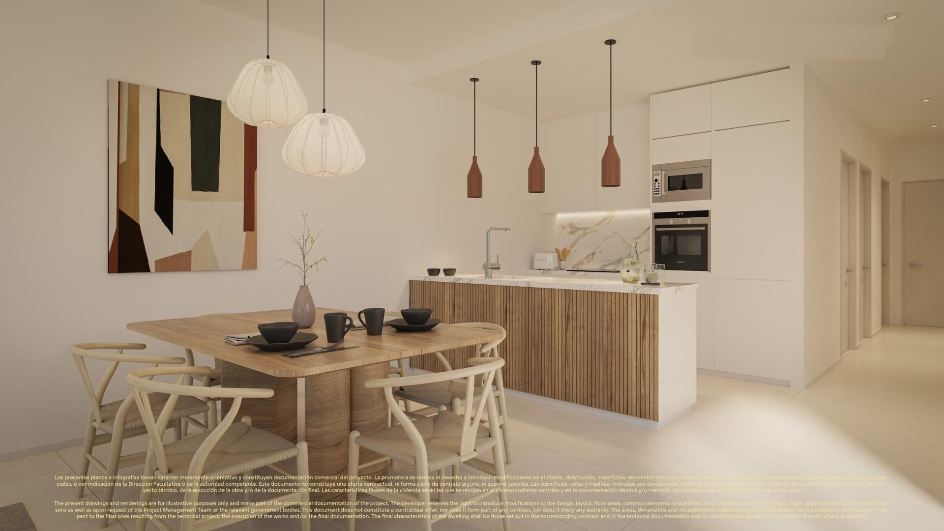 New Build 3 bedroom Frontline Golf Villas with Private Pool for Sale in Corvera Hills, Murcia