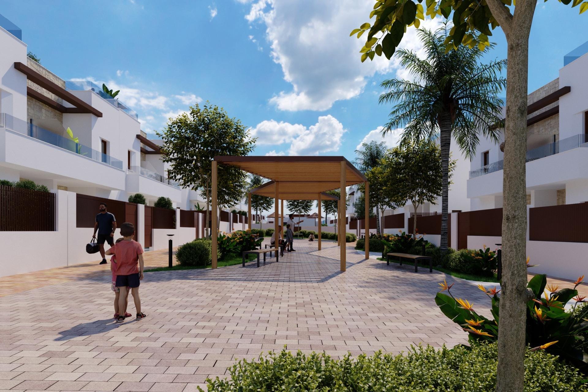 Stylish New Build Townhouses with Solarium for Sale in Vistabella Golf Resort, Orihuela