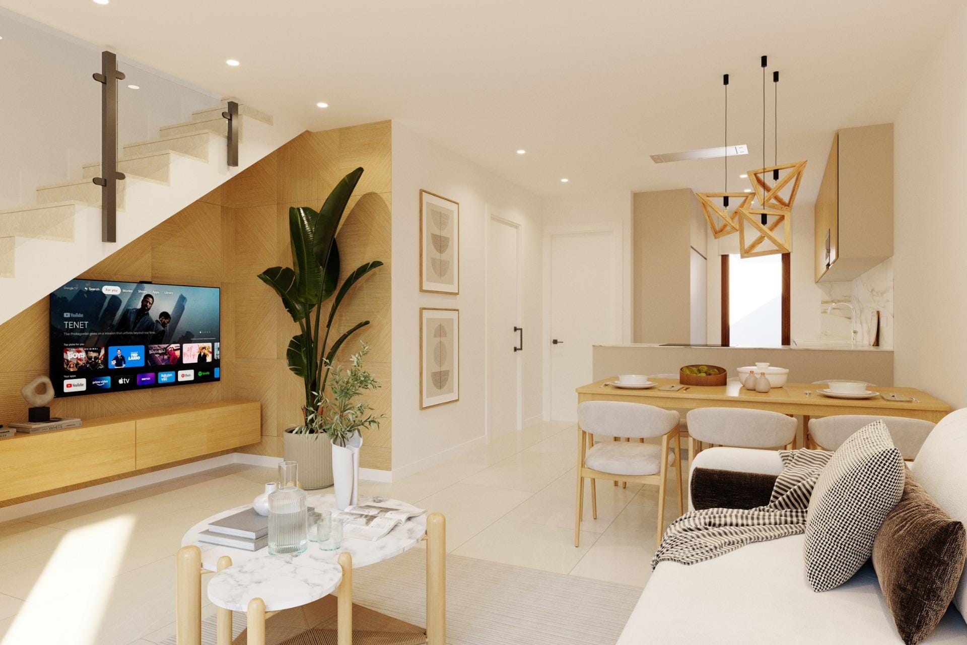 Stylish New Build Townhouses with Solarium for Sale in Vistabella Golf Resort, Orihuela