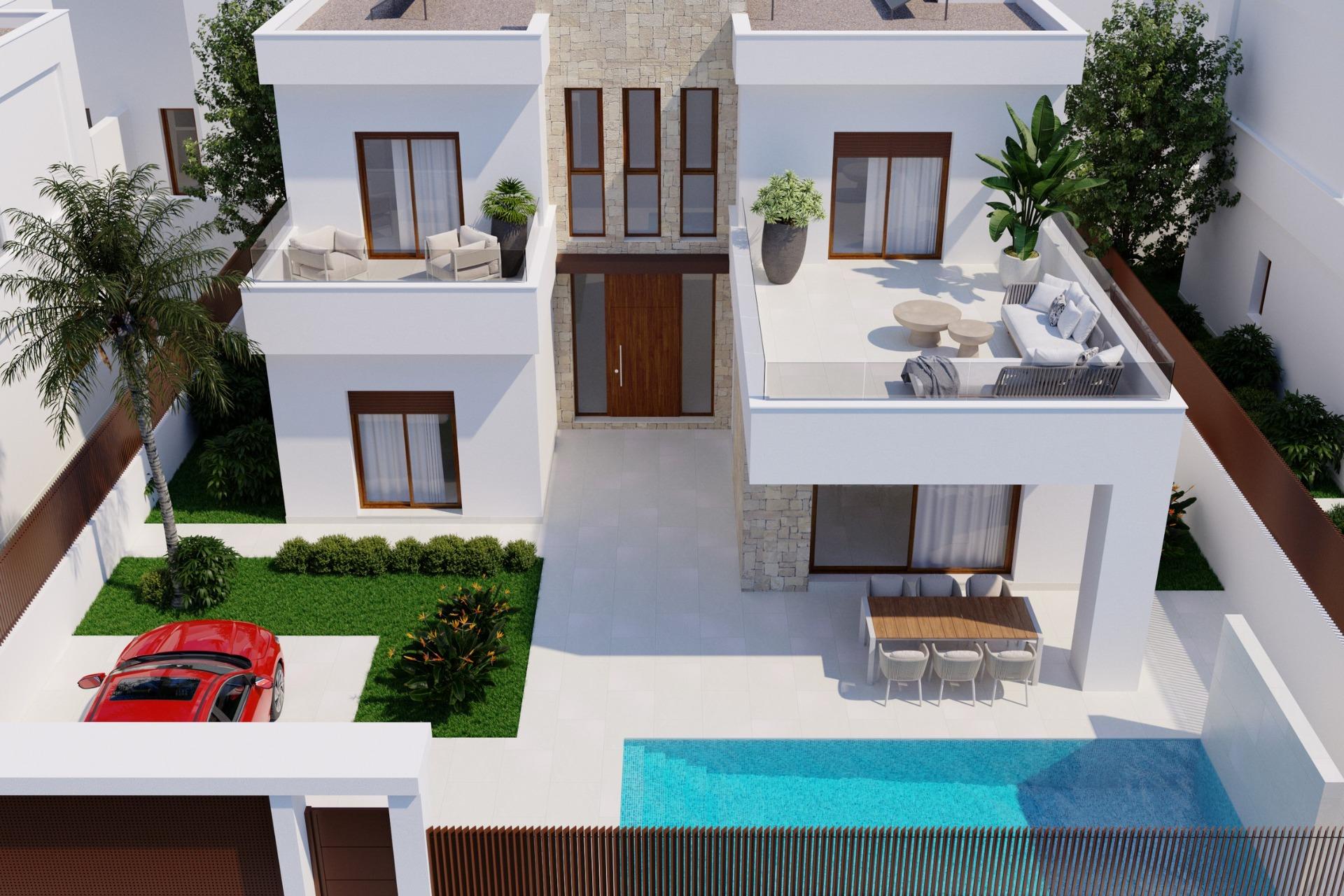 Impressive New Build 4 Bedroom Detached Villas with Private Pool for Sale in Vistabella Golf Resort, Orihuela