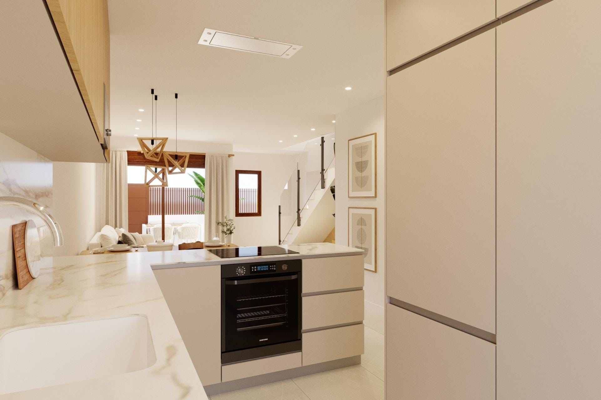 Stylish New Build Townhouses with Solarium for Sale in Vistabella Golf Resort, Orihuela