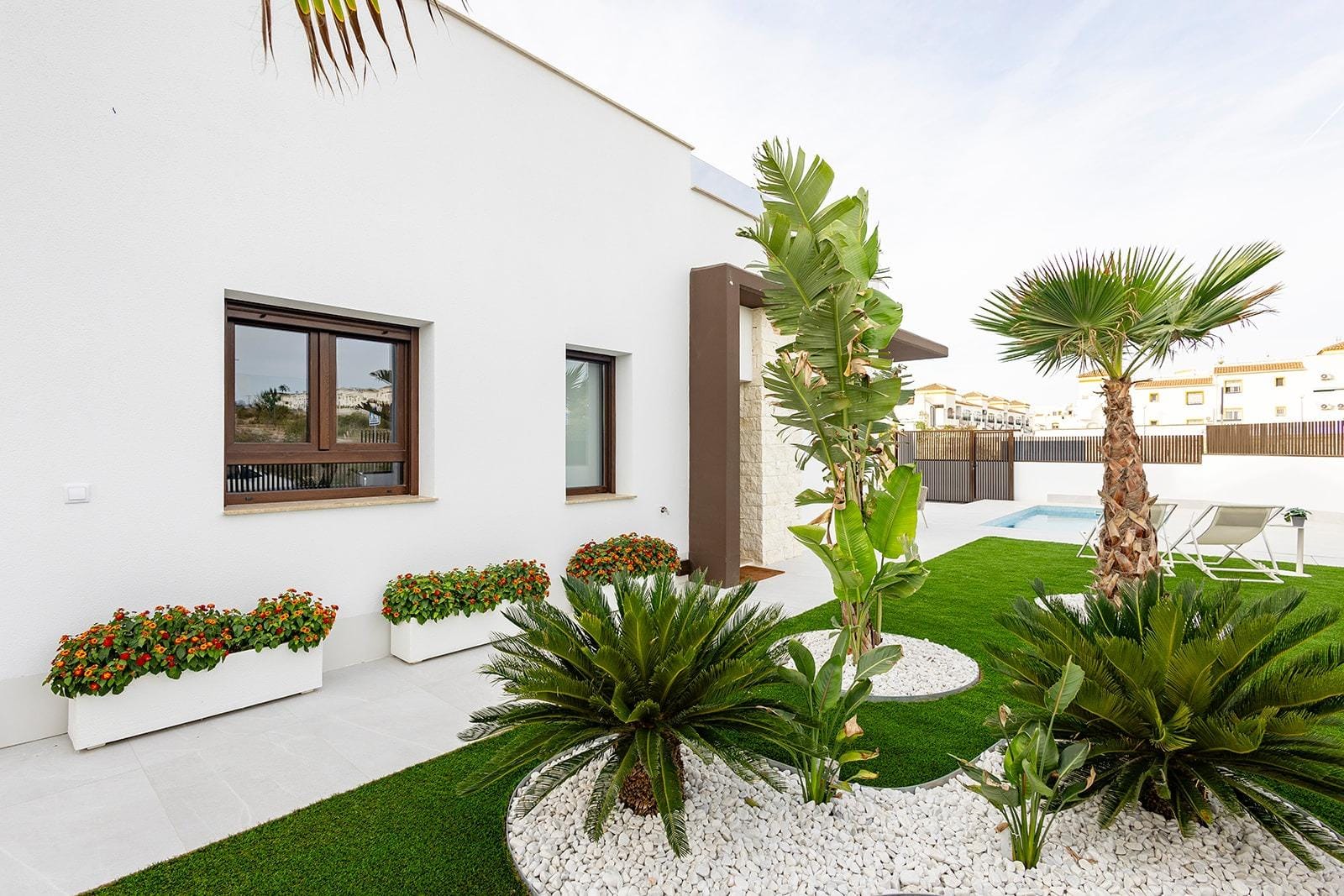 Modern New Build Semi-Detached Villas with Private Pool for Sale in Vistabella Golf Resort, Orihuela
