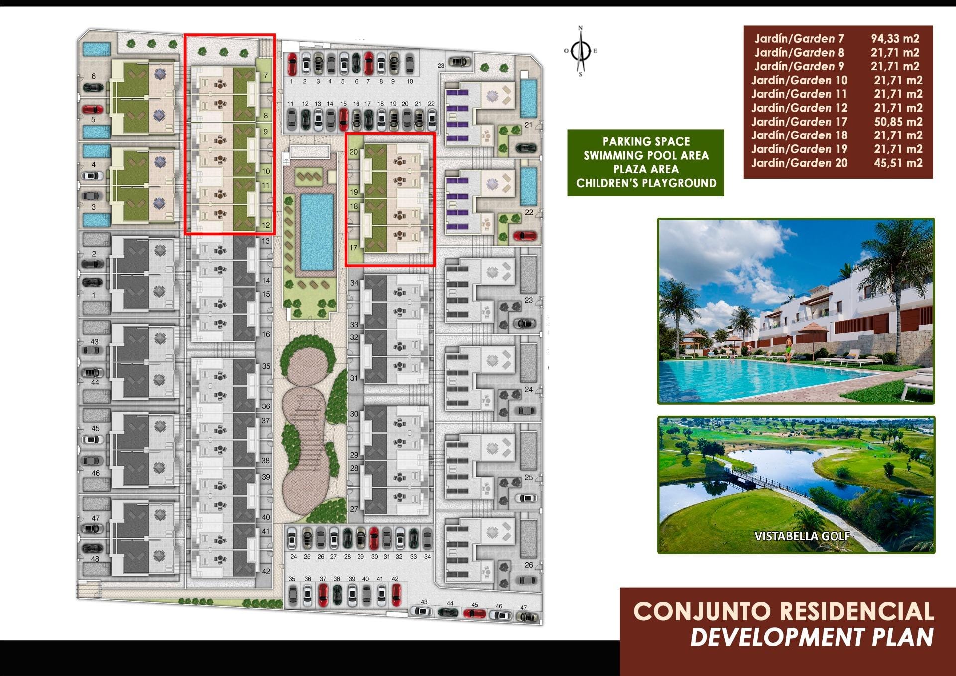 Stylish New Build Townhouses with Solarium for Sale in Vistabella Golf Resort, Orihuela