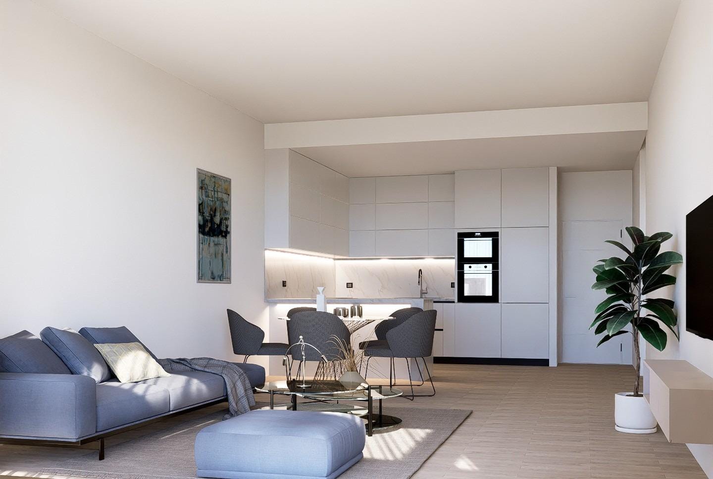 Elegant New Build 3 Bedroom Ground Floor Bungalow with Sea Views for Sale in Finestrat, Costa Blanca
