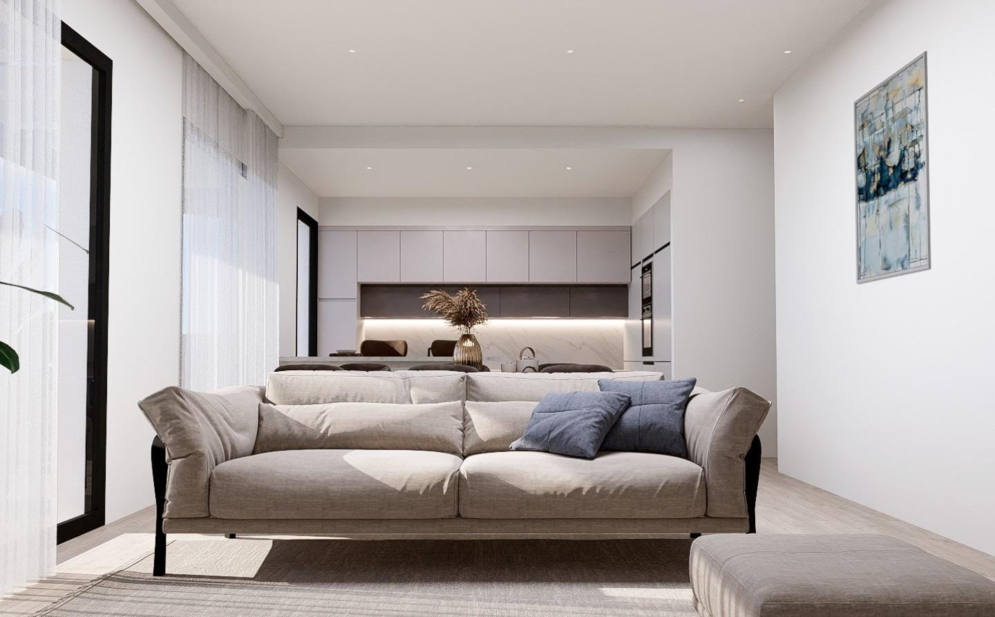 Elegant New Build 3 Bedroom Ground Floor Bungalow with Sea Views for Sale in Finestrat, Costa Blanca