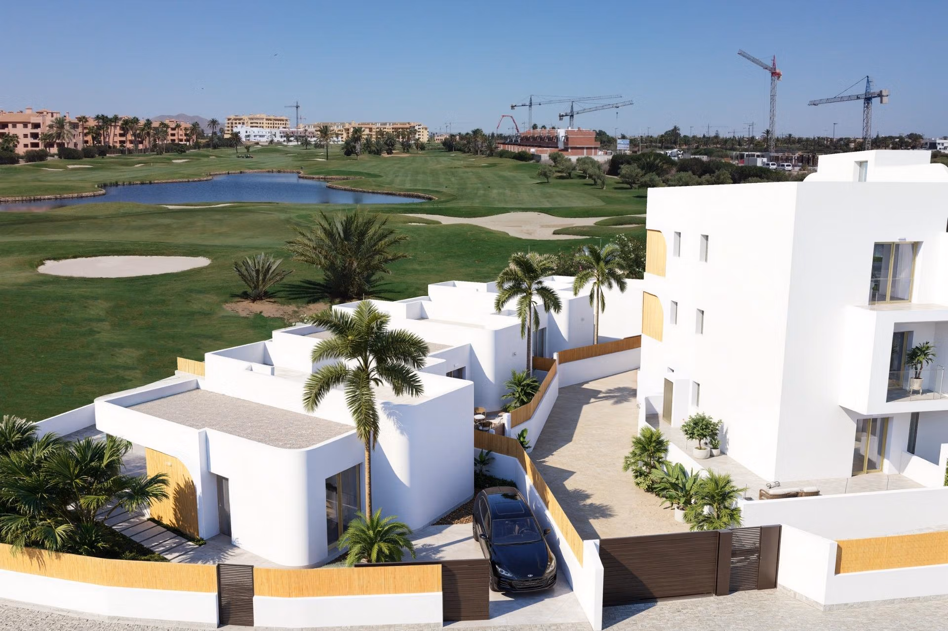 Impressive New Build Frontline Golf Villa for Sale in Los Alcázares, Costa Cálida