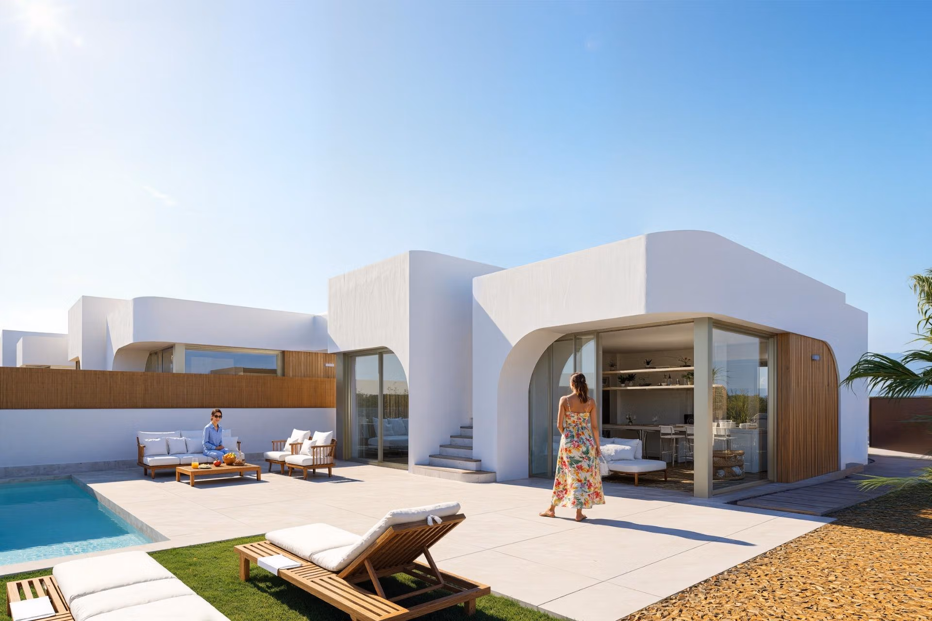 Impressive New Build Frontline Golf Villa for Sale in Los Alcázares, Costa Cálida