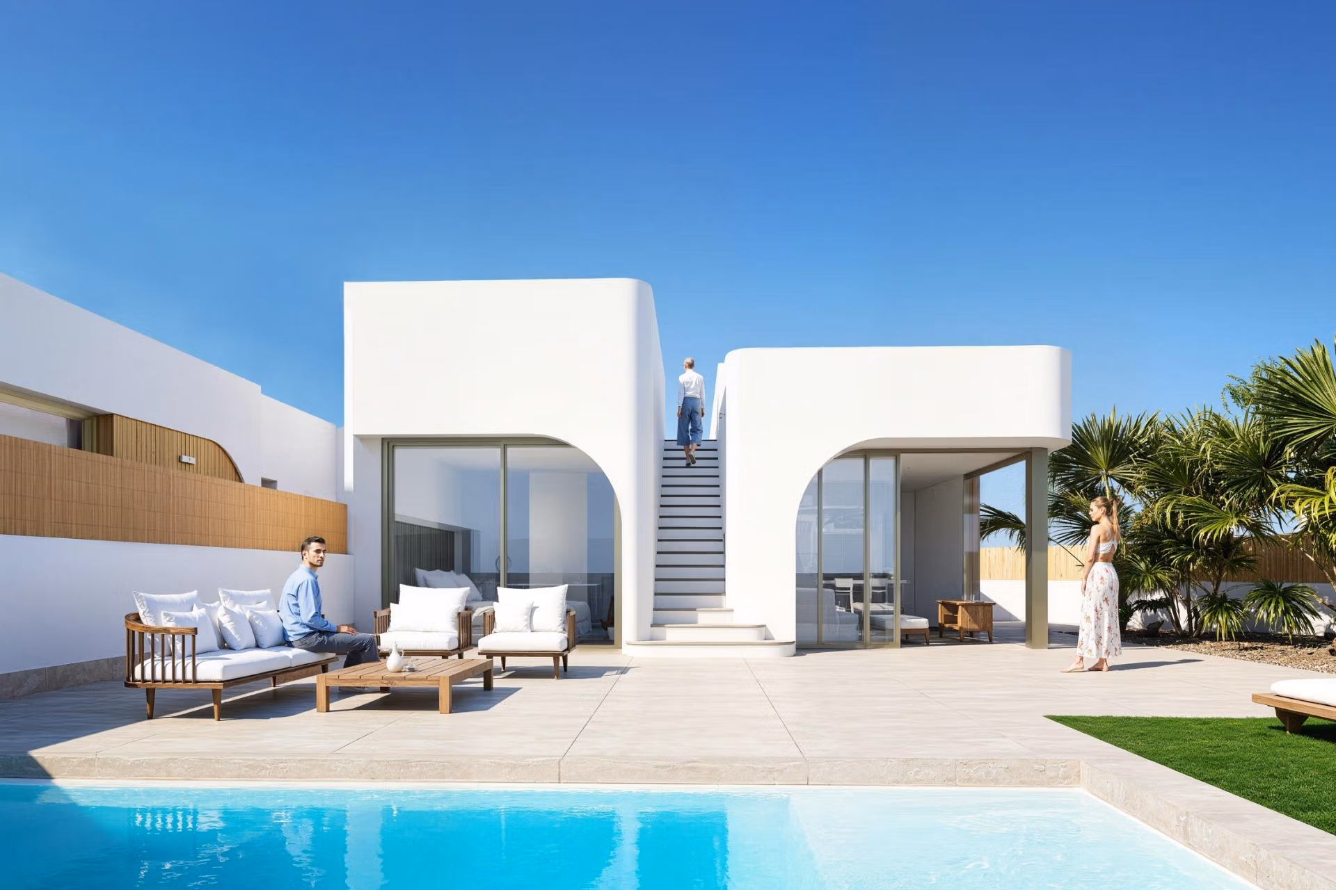 Impressive New Build Frontline Golf Villa for Sale in Los Alcázares, Costa Cálida