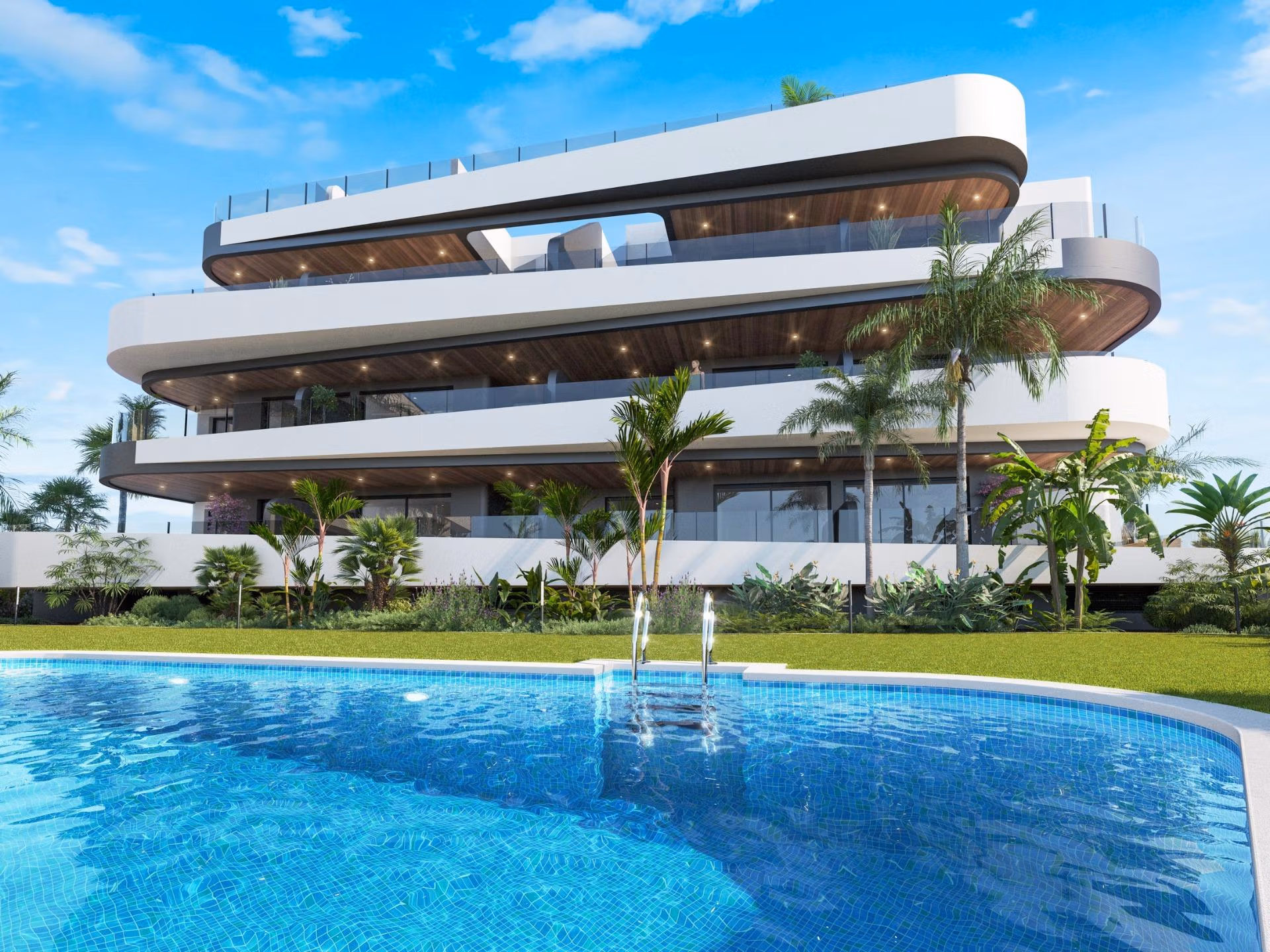 First Phase: New Build 2 and 3 bedroom Apartments for Sale in La Serena Golf, Los Alcázares