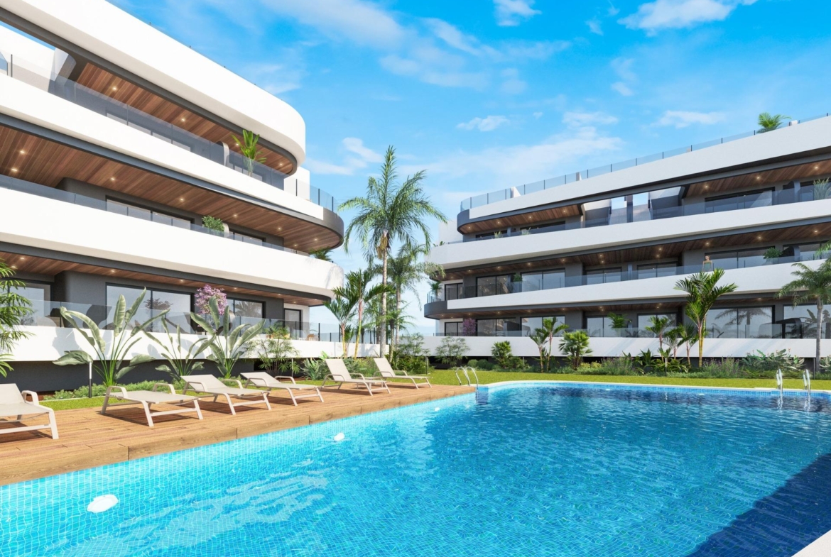 First Phase: New Build 2 and 3 bedroom Apartments for Sale in La Serena Golf, Los Alcázares