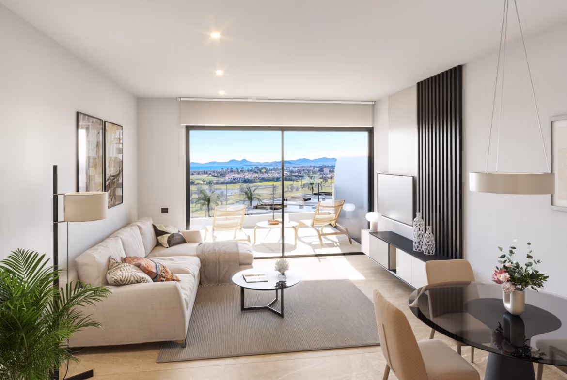 First Phase: New Build 2 and 3 bedroom Apartments for Sale in La Serena Golf, Los Alcázares